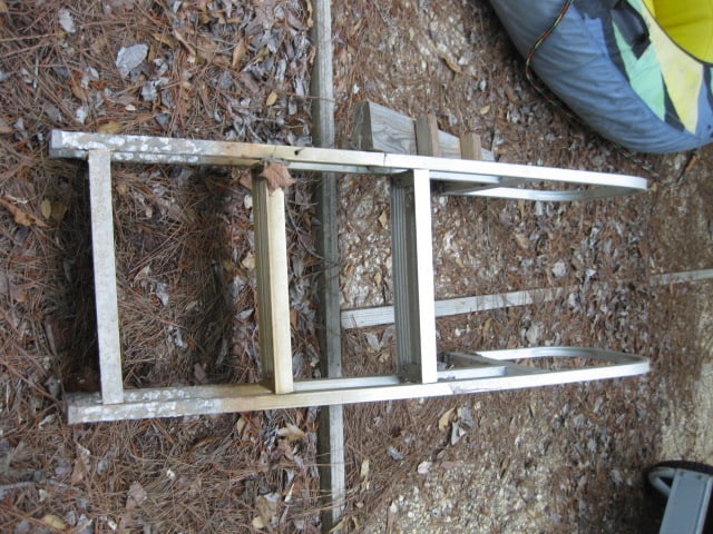 Aluminum 3 Step Dock Ladder - 2