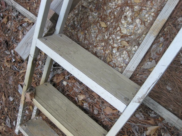 Aluminum 3 Step Dock Ladder - 4