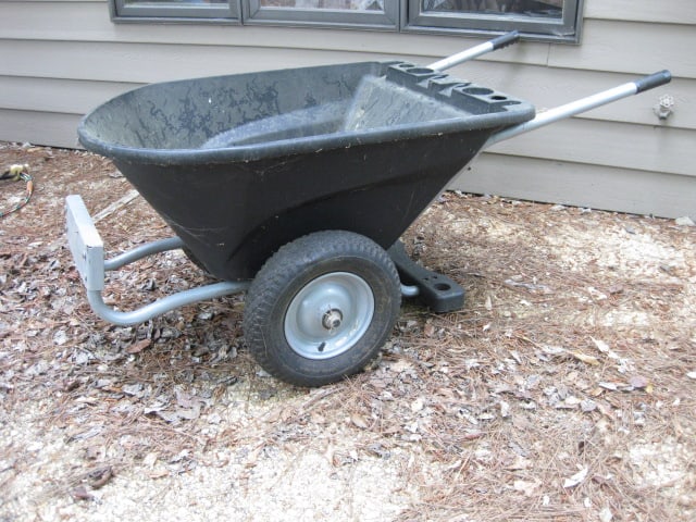 Eastpoint Sports Heavy Duty Black Plastic Utility Cart: Local Pickup Only