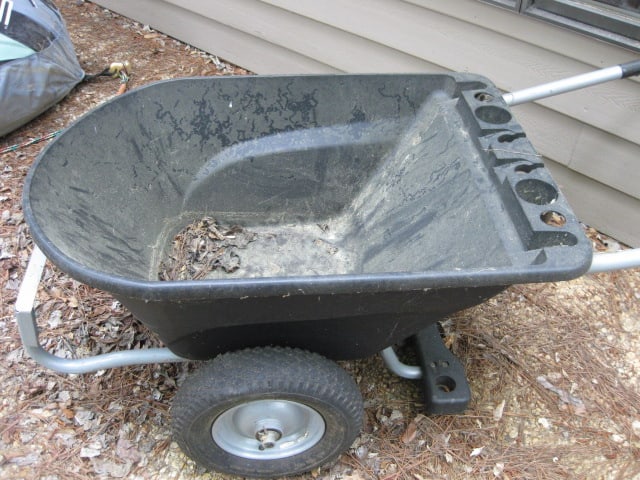 Eastpoint Sports Heavy Duty Black Plastic Utility Cart - 3