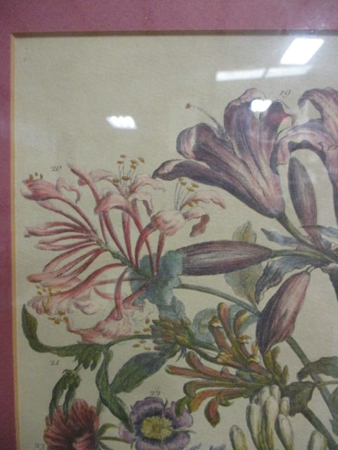Framed and Matted "October" by Robert Furber Print Art - 2