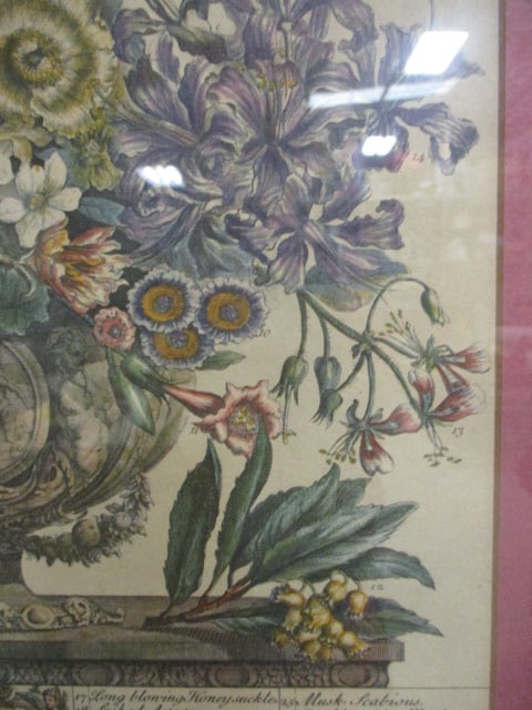 Framed and Matted "October" by Robert Furber Print Art - 3