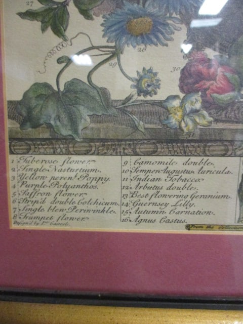 Framed and Matted "October" by Robert Furber Print Art - 4