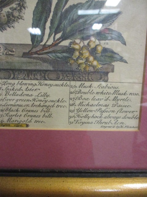 Framed and Matted "October" by Robert Furber Print Art - 5
