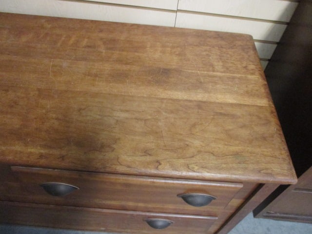 Large Cedar-Lined Trunk with Faux Drawers - 3