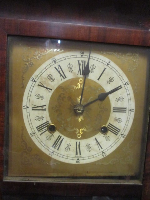 Antique German Pendulum Mantel Clock - 2