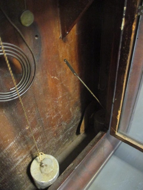 Antique German Pendulum Mantel Clock - 4