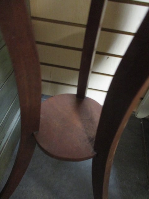 Vintage 3-Leg Round Plant Stand/Side Table - 3