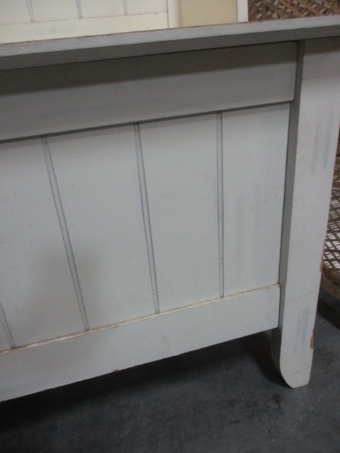 Entryway Hall Tree with Storage Bench and Mirror - 6