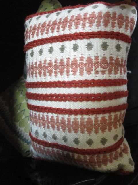 Lot of Throw Pillows in Plastic Storage Container - 5