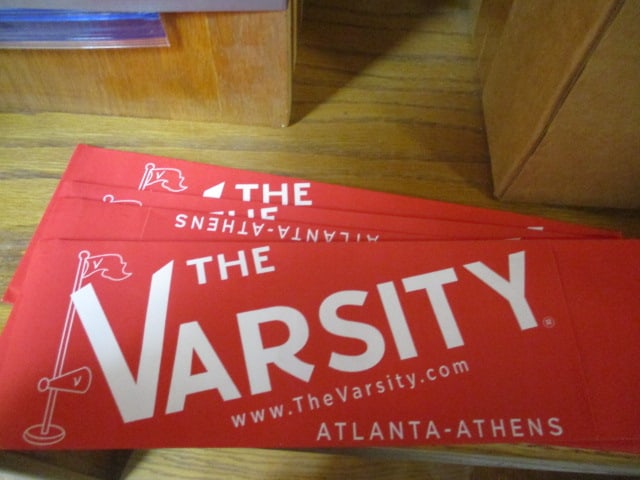 2 "Miss South Carolina Sherry Thrift" Posters and 4 "Varsity Atlanta" Paper Hats - 2