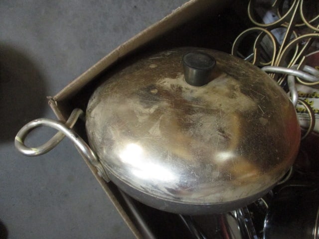 Lot of Revere Ware Pots, Tacuco Wear-Ever Aluminum Pot, Silverplated Bowls - 3