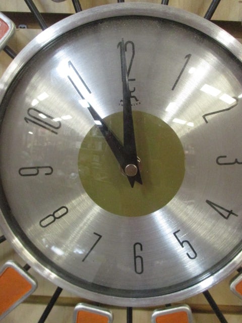 Mid-Century Modern Infinity Starburst Wall Clock - 2