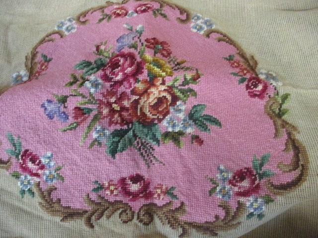 Lot of Vintage Needlepoint Kits and Completed Panels - 3