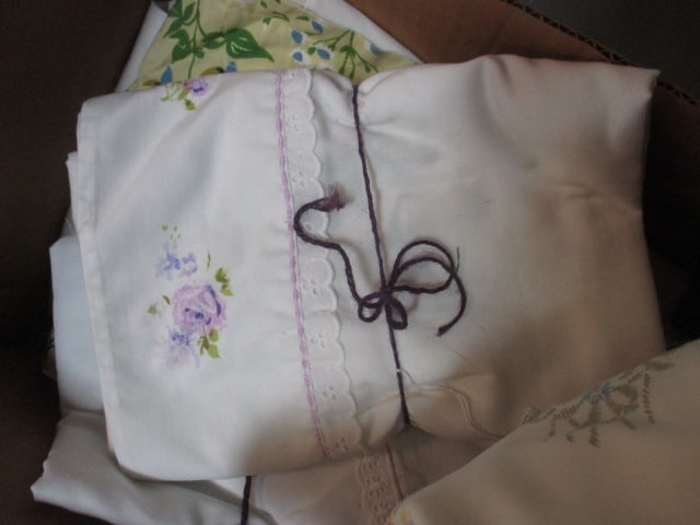 Lot of Vintage Table Linens and Dish Towels - 5