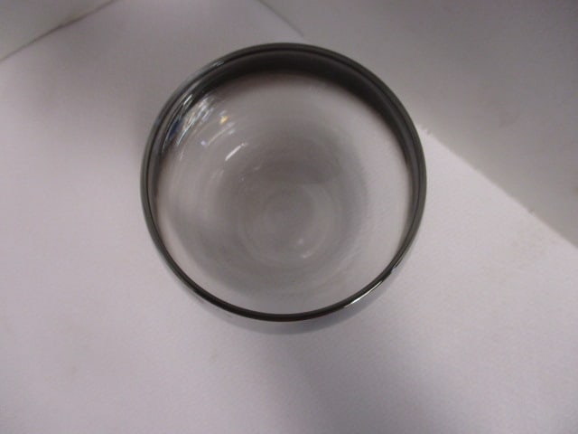 Mid-Century Modern Dorothy Thorpe Style Punch Bowl and Roly-Poly Glass Set - 3