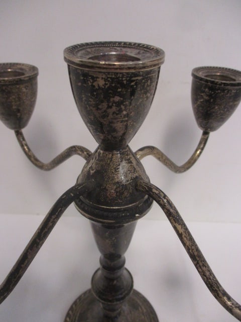 Vintage Dutchin Sterling Candleabra - 3
