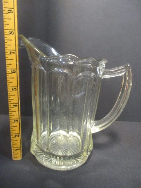 Vintage Imperial Glass "Pure Colonial" Clear Glass Pitcher - 6