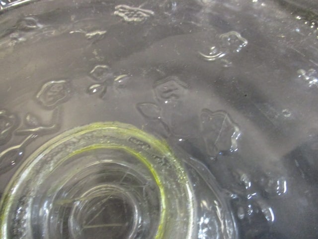 Anchor Hocking "Savannah" Glass Pedestal Cake Plate - 3