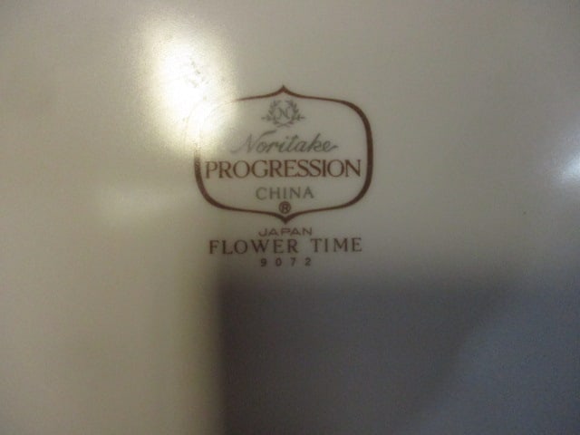 15 Pieces of Retro Noritake Progression "Flower Time" China - made in Japan - 12