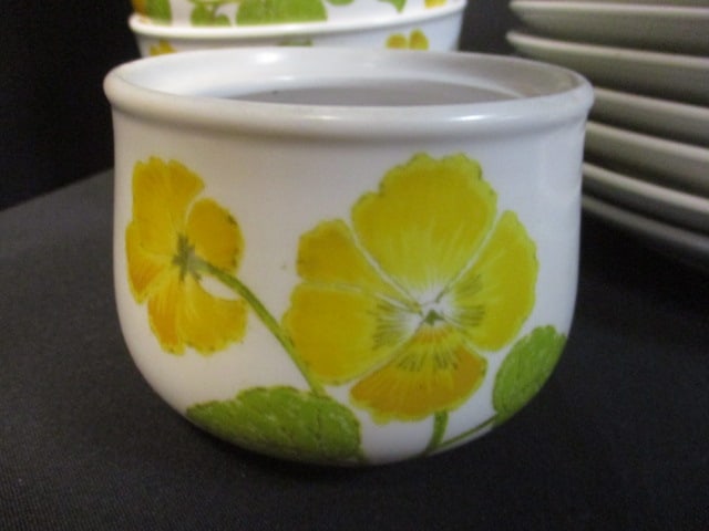 15 Pieces of Retro Noritake Progression "Flower Time" China - made in Japan - 2