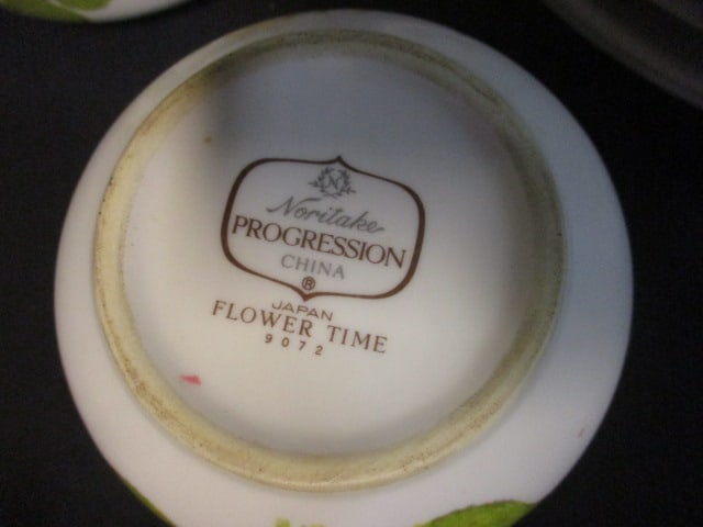 15 Pieces of Retro Noritake Progression "Flower Time" China - made in Japan - 4