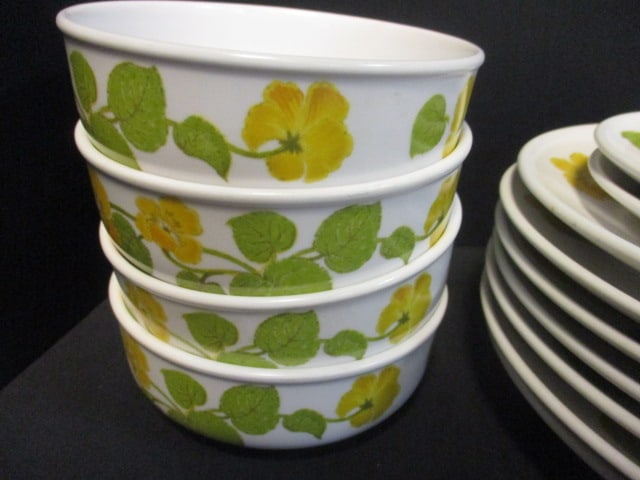 15 Pieces of Retro Noritake Progression "Flower Time" China - made in Japan - 5