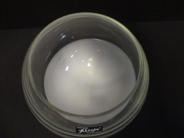 Alicja (Poland) Glass Fish Bowl Vase - 2