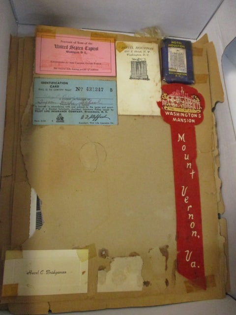 Collection of Vintage Scrapbook Pages, Black & White Photographs, and - 3
