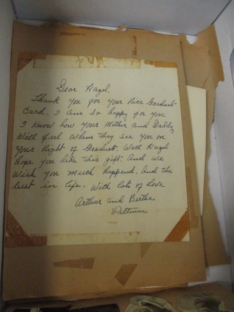 Collection of Vintage Scrapbook Pages, Black & White Photographs, and - 8