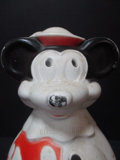 Vintage Nabisco Puppet's Wheat Puffs "Mickey Mouse" Container Bank - 2