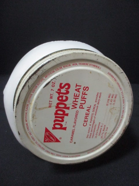 Vintage Nabisco Puppet's Wheat Puffs "Mickey Mouse" Container Bank - 4