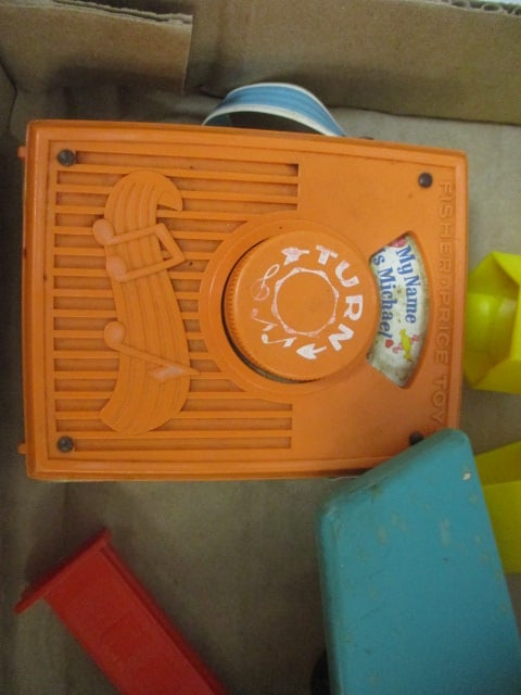 Vintage Fisher-Price Airplane Toy and Music Box, Pez "Kermit the Frog" - 2