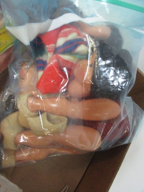 Lot of Vintage Dolls and Doll Parts - 5