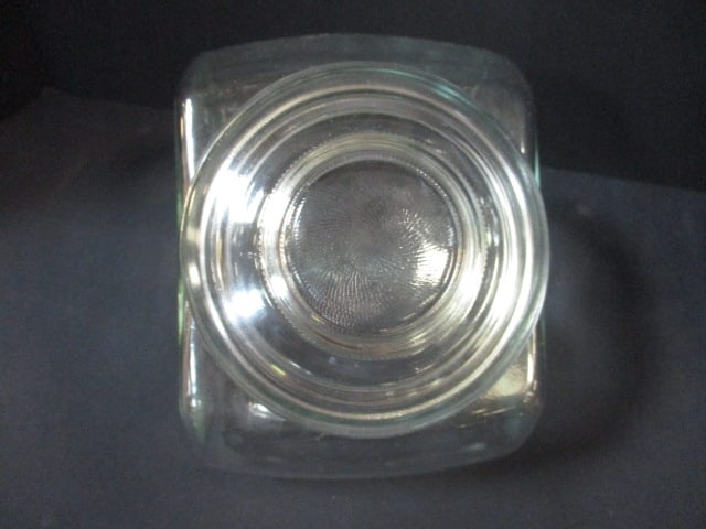 Slanted Glass Canister with Lid - 2