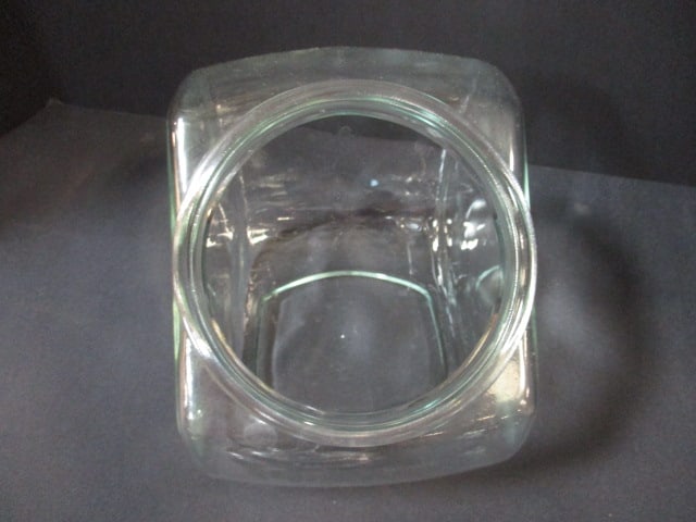 Slanted Glass Canister with Lid - 3