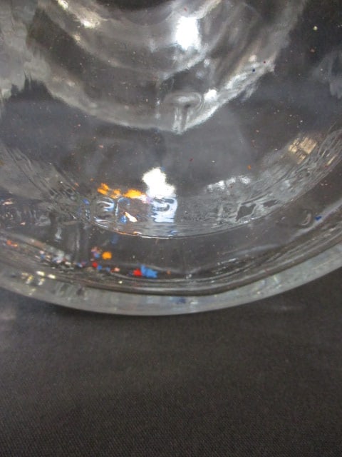 2 Vintage Glass Barrel Shaped Pickle Jars - 5