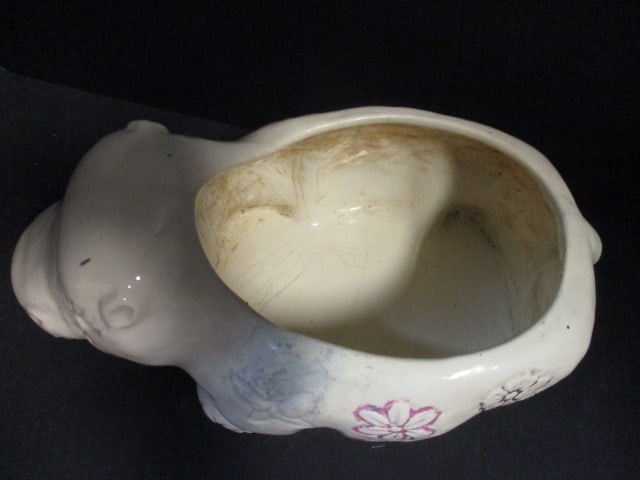 Pair of Vintage Morton Pottery Wall Pockets, "Cow" Ceramic Planter, and - 7