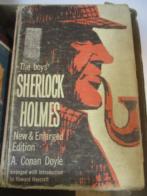 Lot of Vintage Hardback Books - "Sherlock Holmes", 4 "Great Epochs in American - 2