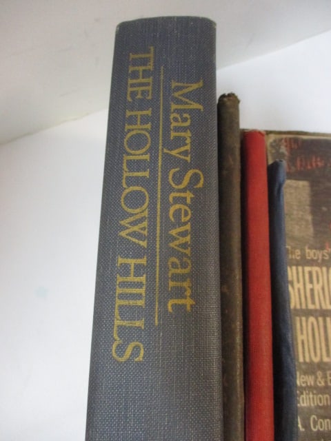 Lot of Vintage Hardback Books - "Sherlock Holmes", 4 "Great Epochs in American - 3