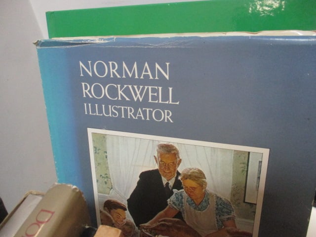 Lot of Art and Drawing Coffee Table and Picture Books - "Norman Rockwell", - 4