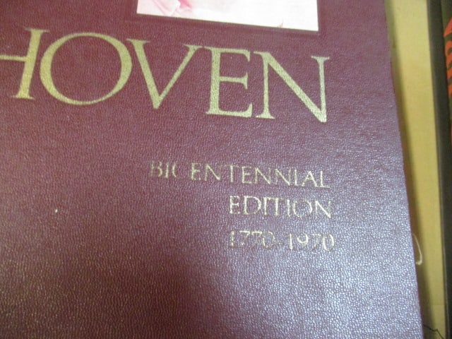1970 "Ludwig Van Beethoven" Bicentennial Edition Coffee Table Book - 2