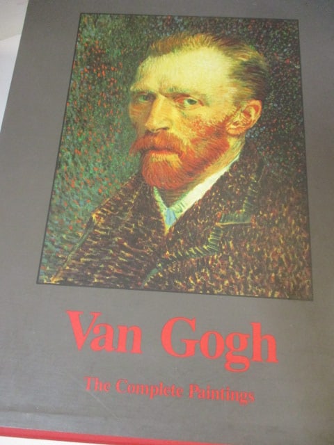 4 Vintage "Van Gogh" Coffee Table and Pictures Books - 3