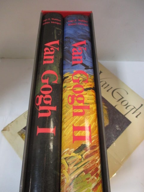 4 Vintage "Van Gogh" Coffee Table and Pictures Books - 4