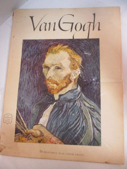 4 Vintage "Van Gogh" Coffee Table and Pictures Books - 5