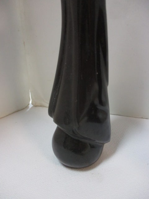 Mexican Carved Onyx "Virgin Mary" Statue, Carved Stone African Tribal Statue, - 5