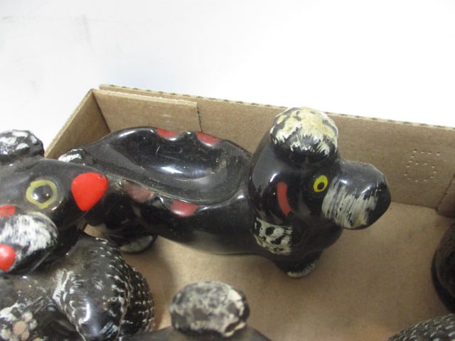 Mid-Century Modern Pacific Japan "Oodles of Poodles" Redware Ceramic - 2
