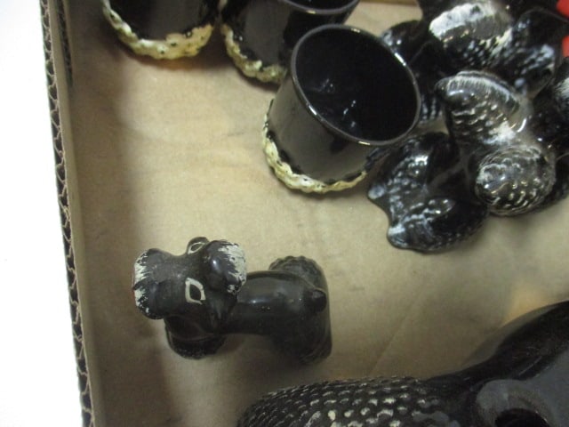 Mid-Century Modern Pacific Japan "Oodles of Poodles" Redware Ceramic - 5