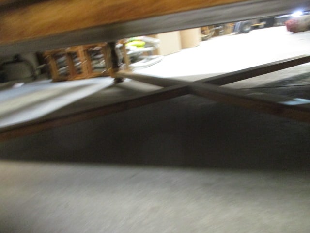 Large Rustic Wood Lift-Up Top and Drawers Coffee Table - 7