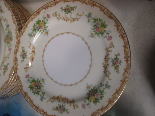45 Pieces of Vintage Noritake "N128" Floral China - Made in Japan - 6